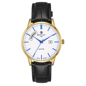 Đồng Hồ Nam Bentley BL1864-10MKWB Chính Hãng, Máy Quartz, Sapphire chống trầy